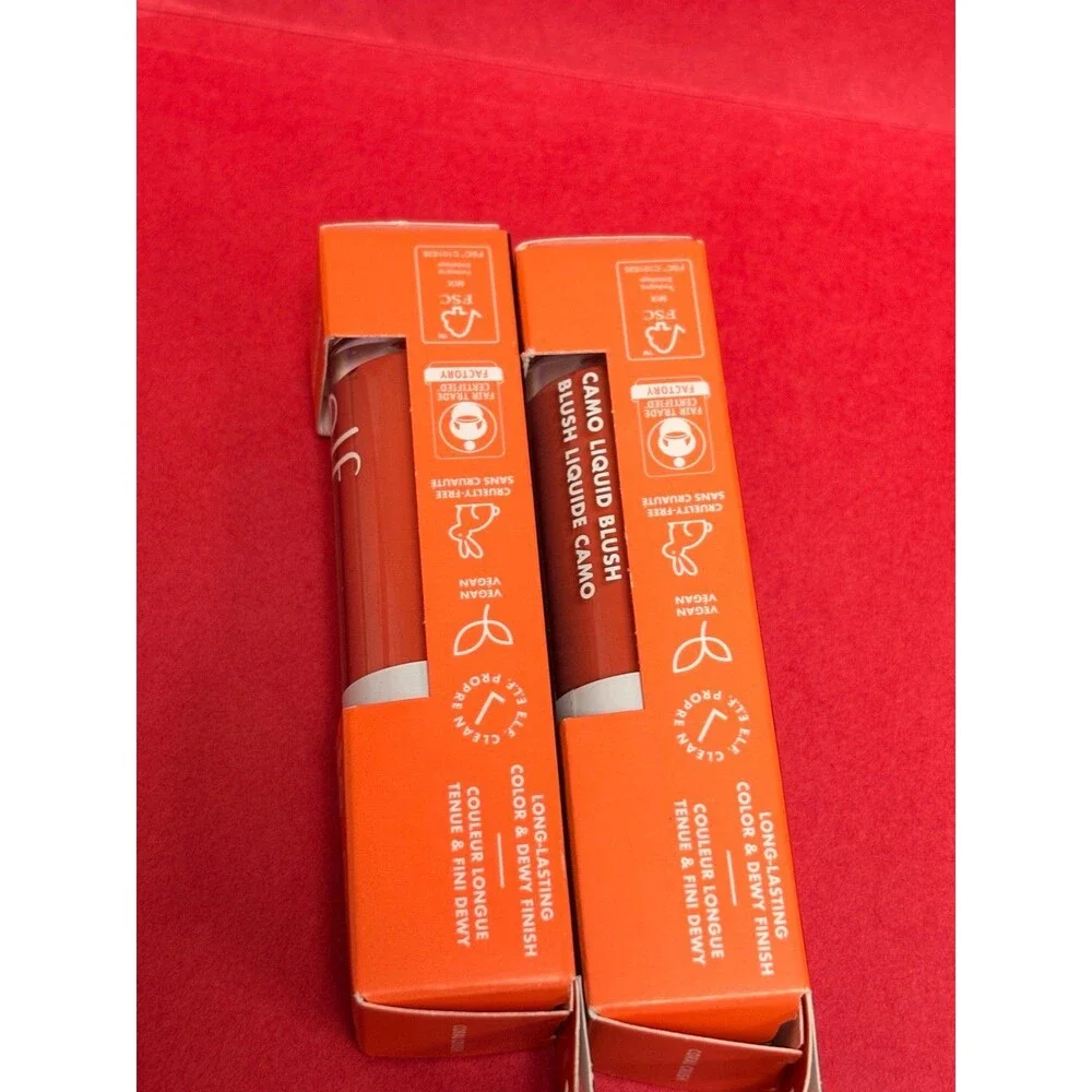 e.l.f. Camo Liquid Blush Coral Crush Set of 2 NEW in packaging